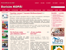 Tablet Screenshot of kopaa.lv